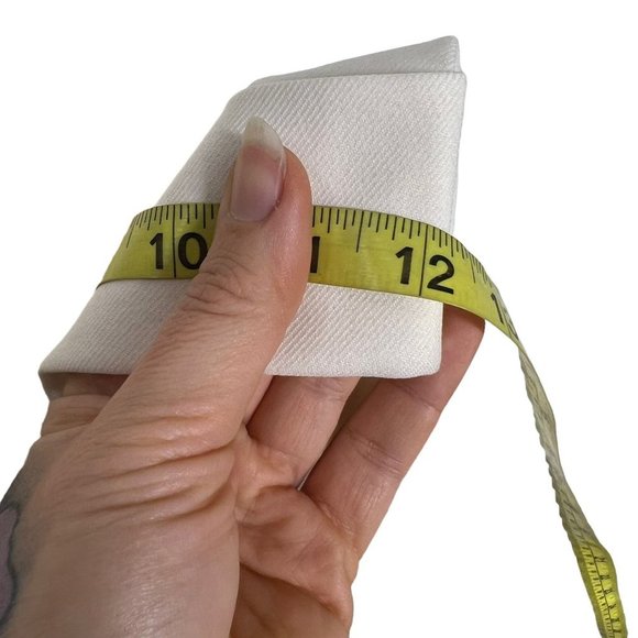 Vintage 70s Levis for Gals Off White Polyester High Rise Wide Leg Pants Size 12 - Picture 11 of 15